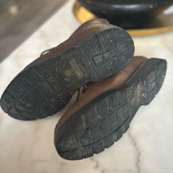 Brown Leather Timberland Boots – Size 8 Men Rugged Street Style,Outdoor Fashion - Picture 7 of 17